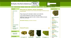 Desktop Screenshot of holisherb.com